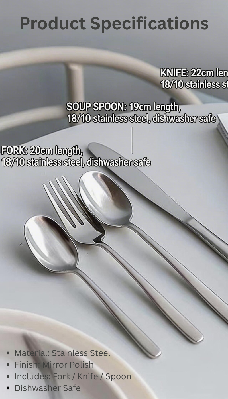 Premium Cutlery Set - Image 7